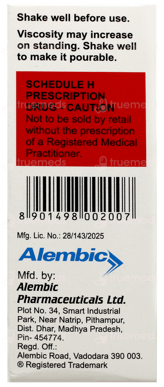 Azithral Xl 100 Liquid 30Ml